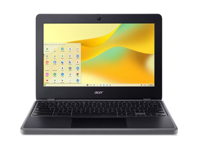 C736-C538 11.6  1366x768 IPS Screen, Intel Celeron N100 (4 core / 4 thread, up to 3.4GHz), 4GB DDR5 Ram, 32GB Solid State Drive, Wi-Fi 6e, BT5.2, 2 x USB Type-C 3.2 Gen1 ; 2 x USB 3.2 Gen1; 3.5mm headphone jack; Micro SD Cardreader, USB charging, 50Wh Li-ion up to 11 hour battery, 1.35Kg, HD Wide angle webcam, Google Chrome OS. 1 year warranty</br>Spill Resistant Keyboard (up to 330ml), Milspec 810H Tested and Passed</br>Updates until Jun 2033</br>