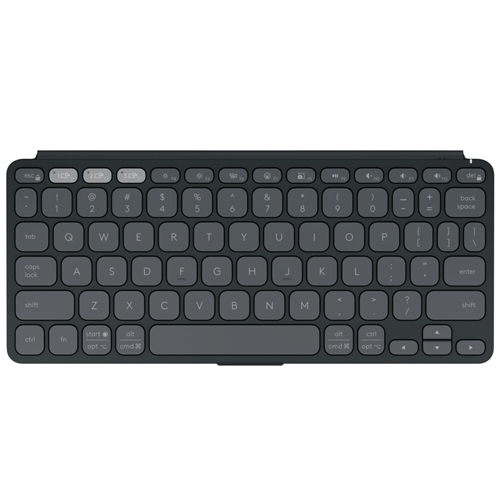 A slim keyboard for big ideas. Make it happen on any Android, ChromeOS, Windows, iPadOS, iOS or macOS wireless device with our most portable keyboard ever. With a super slim, light design, built-in cover, and roomy keys, it's the perfect companion to your on-the-go life.