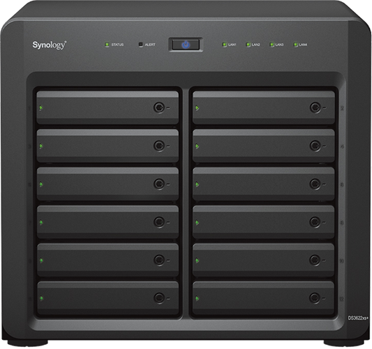 Intel Xeon D-1531 6-core 2.2 (base) / 2.7 (turbo) GHz, 16 GB DDR4 ECC RDIMM, 12 Bays, 2.5/3.5" SSD/HDD support, 4x RJ-45 1GbE, 2x RJ-45 10GbE, 2x USB 3.2, 1x Expansion, 2x PCIe Gen 3 x8, 88x482x724mm, 14.5kg