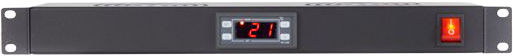4Cabling 1RU Digital Temperature Unit with 2 Way Cooling Fans</br></br>4Cabling standard 19" 1RU Digital Temperature Unit with 2 Way Cooling Fans. Complete with a digital and programmable temperature controller. This cooling fan makes sure that your sensitive equipment is protected against the heat and makes sure that the equipment works as it is meant to.</br></br>FEATURES</br>    Easy mounting</br>    Keeps rack cool</br>    The fan module attaches at any level in the rack occupying 1RU</br>    Fan noise level of 38-40db(A)</br>