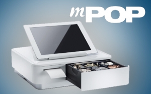 Tablet POS Solution, Cash Drawer + Printer, Bluetooth w/Apple MFi + USB connection, Paper Width 58mm, 4 Note, 8 Coin, iOS, iPhone, iPad, Android, Windows. 2 x 1.5A USB host for external device charging / peripherals, compatible paper roll: RA8224</br></br>Compatible scanners are RA3125 and RA3126 - other scanners are not supported