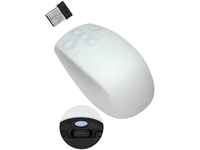 1200DPI Laser Sensor, USB, Silicon Build, 155g, CE RoHS, FCC