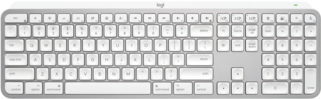MASTERED FOR MAC</br>You'll get more functionality with a dedicated Mac key layout, matching finishes in Space gray, smart illumination, programmable keys on your keyboard and 8k DPI track-on-any-surface sensor, and the ability to scroll 1000 lines per second with your mouse</br></br>FAST FLUID PRECISE TYPING</br>Type with confidence and speed with spherically-dished keys shaped for your fingertips, minimizing the chances of a mistype, while increased key stability reduces noise.</br></br>SCROLL 1,000 LINES PER SECOND</br>MX Master 3S for Mac wireless mouse with MagSpeed, Logitech's fastest and most precise scroll wheel also with an 8K DPI sensor that tracks anywhere - even on glass.</br></br>AUTOMATE REPETITIVE TASKS</br>Easily create and share time-saving Smart Actions shortcuts to perform multiple actions with a single keystroke with the Logi Options+ app.</br></br>SMART ILLUMINATION MADE SMARTER</br>Backlit keys light up when your hands approach the keyboard and automatically brighten or fade to suit your environment. Control on MX Keys S backlighting duration and brightness in Logi Options+.</br></br>MORE COMFORT. DEEPER FOCUS.</br>Both wireless keyboard and mouse are engineered for hours of work. Stable keyboard with an optimum angle and mouse sculpted for your hand for better wrist posture. The included palm rest reduces pressure on the wrist for all-day comfort.</br></br>NEVER COMPROMISE. CHOOSE RECYCLED</br>There is no reason to compromise performance with sustainability. That's why our products are made with high quality