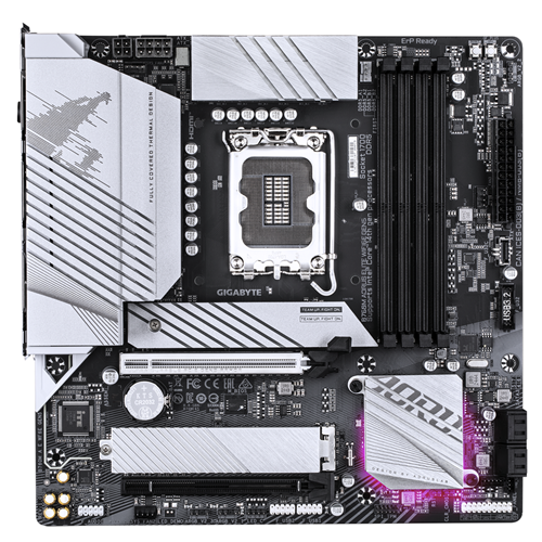 B760M A E WF6E GEN5?, mATX Motherboard, Intel Socket LGA1700, B760 Chipset,  2X M.2, 4X DDR5, PCIe 5.0, WIFI 6E + Bluetooth</br>