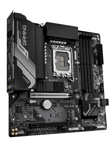 B760M G X WF6E GEN5, mATX Motherboard, Intel Socket LGA1700, B760 Chipset, 2X M.2, 4X DDR5, PCIe 5.0, WIFI 6E + Bluetooth</br>