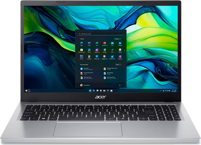 AG15-31P, Intel Core 3 N355 (8C/8T, up to 3.9GHz, 6M Cache) Processor, 15.6 FHD ComfyView LCD panel, Intel Graphics, 8GB DDR5 Memory (onboard, no upgrade), 512GB PCIe NVMe SSD, Wireless 802.11ax + BT5.2, HDMI, 2xUSB3.2 Type A, 1x USB3.2 Type-C full function with DP Alt mode and charging,  Webcam, 50Wh battery, Windows 11 Home Operating System, 1 year warranty, 18.9 x 363 x 240 mm, 1.75kg Silver