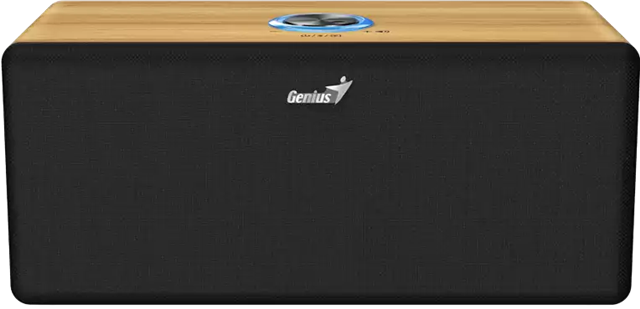 One Piece Bluetooth Wooden Speaker - Pine Wood Coloured</br>20 watts (RMS) </br>Headphone Jack</br> and AUX In
