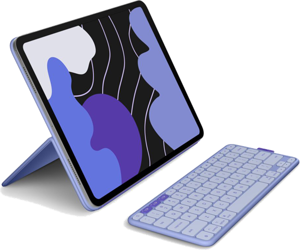 Compact, stowable wireless keyboard: pull it out, place it</br>anywhere, and snap it back onto your iPad case magnetically</br>for easy storage</br>Front and back protection: This iPad case with keyboard</br>shields your iPad Pro and iPad Air from everyday bumps and</br>scratches for all-around durability</br>Landscape and portrait modes: position your iPad either way</br>and use it for various tasks</br>Pair multiple devices: Bluetooth pairing for iPhone and more;</br>multitask across three devices with one keyboard; switch with</br>a press of a button</br>Adjustable viewing angles: find the right angle for viewing or</br>typing, while keeping a small footprint for more comfort</br>2- year battery life: replaceable coin cell batteries (CR2016</br>battery x4 included with Bluetooth keyboard)</br>Full shortcuts: all your familiar iOS shortcut keys in a compact</br>and complete iPadOS layout.