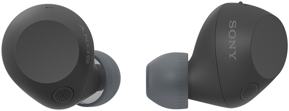 These compact wireless earbuds feature Noise Cancelling, high-quality sound, long battery-life and a stylish design. </br>Black