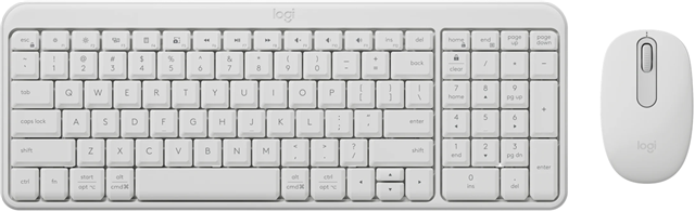 Bluetooth Wireless Keyboard & Mouse Desktop Kit, Spill-resistant design, Number Pad