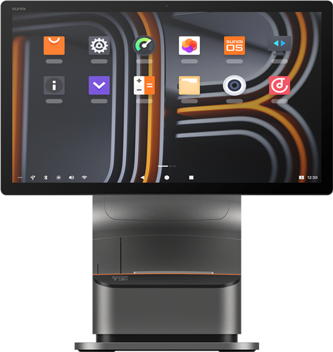 15.6" PCAP Touchscreen, 5x USB, 1x RJ11 Serial, 1x RJ12 Cash drawer, 1x LAN, WiFi 6, 8GB RAM & 256GB Storage. Android 13. 80mm Built in Printer</br></br>https://www.sunmi.com/en-US/t3-pro-series/