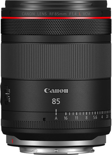 RF 85mm f/1.4L VCM</br>