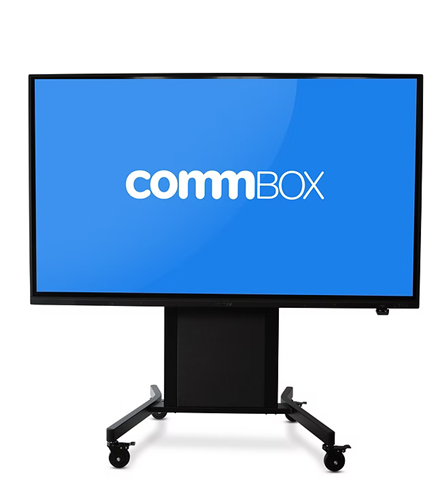The Karter Combi Motorised Mobile Stand is a classroom-focused marvel, adjusting to your preferred height, whether</br>standing or sitting, work or teaching is a breeze with its generous 500mm stroke, accommodating students of all ages </br>and teachers of various heights. With durable wheels for smooth mobility over doorways and playgrounds, tidy cable </br>management, a mini PC mounting option, and a wired remote control for easy height adjustments, the Combi delivers</br> unparalleled accessibility. </br>It also features a stylish felt pocket for storing essential items, making it suitable for versatile applications beyond the</br> classroom, accommodating screens up to 98 inches with quick and hassle-free assembly.