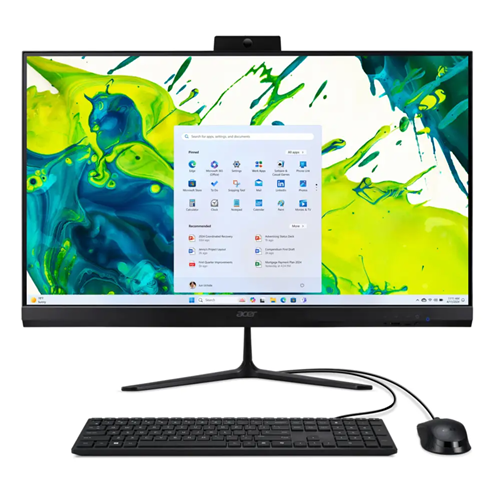 C27-2E13U7UNL, 27 inch FHD AIO, Intel Core i7-1335U 10 Core/12 Thread, up to 5GHz, 16GB DDR4  (2 x 8GB), 512GB NVMe, Intel UHD Graphics, 802.11 1x1 AX WIFI E + BT 5.2, HDMI, DisplayPort, 3x USB2.0, 2x USB3.2, 1x Type-C, 75mm VESA, Windows 11 Home, 1 Year warranty</br>