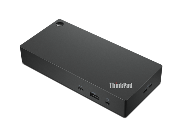 Lenovo ThinkPad Universal USB-C Dock - for Notebook - USB Type C - 3 Displays Supported - 4K - 3840 x 2160 - 6 x USB Ports - 2 x USB 2.0 - USB Type-C - 1 x RJ-45 Ports - Network (RJ-45) - 1 x HDMI Ports - HDMI - 2 x DisplayPorts - DisplayPort - Thunderbolt - Wired - Gigabit Ethernet - Windows </br>