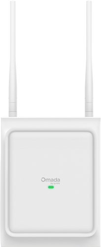 "BE5000 Indoor/Outdoor Dual-Band Wi-Fi 7 Access Point</br>PORT: 1&times;2.5G RJ45 Port</br>SPEED: 688Mbps at  2.4 GHz + 4320 Mbps at 5 GHz</br>FEATURE: 802.3at PoE, IP66 Weatherproof, Built-in Directional Antennas & External Omni Antennas , Bluetooth ,MU-MIMO, Seamless Roaming, Band Steering, Beamforming, Load Balance, 4K-QAM, Centralized Management by Omada SDN Controller, Omada App"