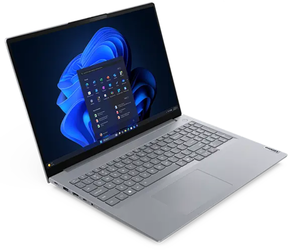 Lenovo ThinkBook 16 Gen9, 21UT006KAU, Arctic Grey, 16.0" WUXGA (1920 x 1200) IPS Anti-Glare 300N, AMD Ryzen 5 220 Processor, 16GB (8GB+8GB) DDR5 5600MHz, 512GB SSD PCIe-NVMe Gen4, AMD Radeon Graphics, Wi-Fi 6 (2x2 802.11ax), No WWAN, 4-in-1 card reader, Bluetooth, FingerPrint Reader, ThinkBook Backlit Keyboard, Integrated FHD + IR Hybrid Camera w/privacy shutter, Integrated 48Wh Battery, Windows&reg; 11 Professional, 1 Year Onsite, 65W USB-C