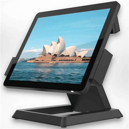 Intel J6412 15" PCAP Touchscreen Point of Sale Kiosk, 8GB RAM, 128GB SSD, Windows 11 IoT Preinstalled and activated, 3x RS232 via RJ50, 4x USB 2.0, 2x USB 3.0, 1x USB 2.0 w/ 24V